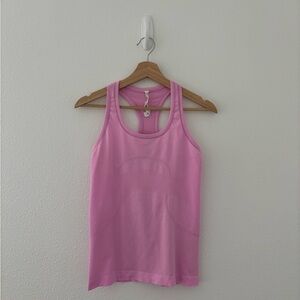 Lululemon bubblegum pink swiftly tank top